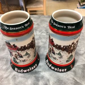 Budweiser mugs